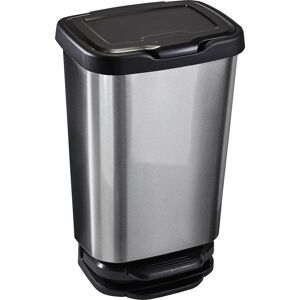 MHOME Jive Pedal Bin - 40L - Dark Gray - Trash Can MHOME Jive Pedal Bin - 40L - Dark Gray - Trash Can
