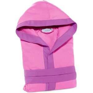Caleffi - Hooded Microfiber Bathrobe Cyclamino - Bathrobe in Microfiber Caleffi - Hooded Microfiber Bathrobe Cyclamino - Bathrobe in Microfiber