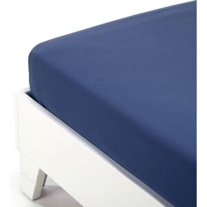 Caleffi Bed Sheet - Cotton Single Blue - Mattress Cover Caleffi Bed Sheet - Cotton Single Blue - Mattress Cover