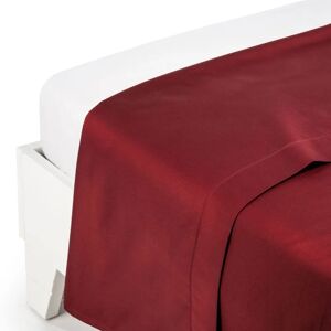 Lenzuolo in Satin di Cotone Bordeaux Caleffi - Biancheria da letto Lenzuolo in Satin di Cotone Bordeaux Caleffi - Biancheria da letto