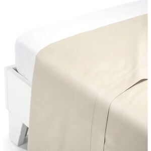 Lenzuolo matrimoniale in cotone avorio Caleffi - Biancheria da letto Lenzuolo matrimoniale in cotone avorio Caleffi - Biancheria da letto