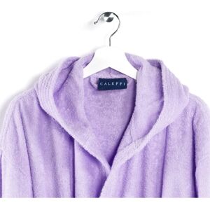 Albornoz con Capucha Oceano Lila Caleffi - Bata Albornoz con Capucha Oceano Lila Caleffi - Bata