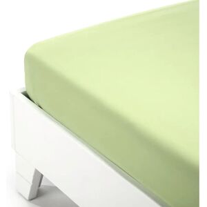 Sábana bajera de jersey menta Caleffi - Protector de colchón Sábana bajera de jersey menta Caleffi - Protector de colchón
