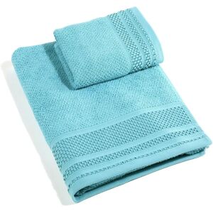 Asciugamano Caleffi - Cotone Tinta Unita Blu 40x55+60x100 - Bagno & Ospite Asciugamano Caleffi - Cotone Tinta Unita Blu 40x55+60x100 - Bagno & Ospite