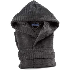 Caleffi - Hooded Stripe Cotton Bathrobe - Home, Pool, Gym Caleffi - Hooded Stripe Cotton Bathrobe - Home, Pool, Gym