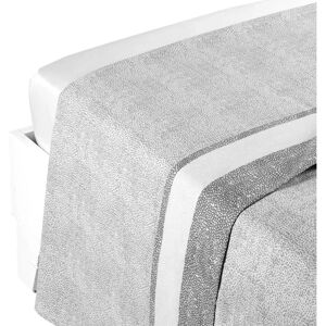 Caleffi - Enkel vit modulär bomullssänglakan Caleffi - Enkel vit modulär bomullssänglakan