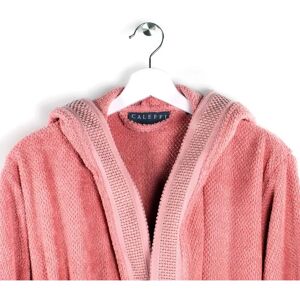 Caleffi Fuxia Kapuzenbademantel - Bademantel Caleffi Fuxia Kapuzenbademantel - Bademantel