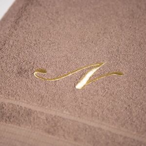 Asciugamano bagno in cotone Caffè Caleffi - Ricamata - 100x150 Asciugamano bagno in cotone Caffè Caleffi - Ricamata - 100x150