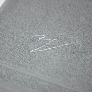 Asciugamano da Bagno Ricamato in Cotone Caleffi - 100x150cm Asciugamano da Bagno Ricamato in Cotone Caleffi - 100x150cm