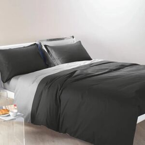 Caleffi Piazza e Mezza Bicolor Bomullsöverdragssätt Caleffi Piazza e Mezza Bicolor Bomullsöverdragssätt