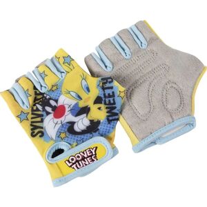 Dziecięce rękawice rowerowe Looney Tunes CZ10958 Żółte Dziecięce rękawice rowerowe Looney Tunes CZ10958 Żółte