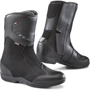 TCX Schwarze Gore-Tex Motorradstiefel - Touring Modell 8025G TCX Schwarze Gore-Tex Motorradstiefel - Touring Modell 8025G