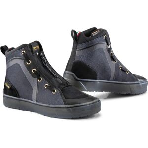 Tcx Ikasu Chaussures Moto Imperméables pour Femmes - Noir Argent - Chaussures de Moto - Publicité Tcx Ikasu Chaussures Moto Imperméables pour Femmes - Noir Argent - Chaussures de Moto - Publicité
