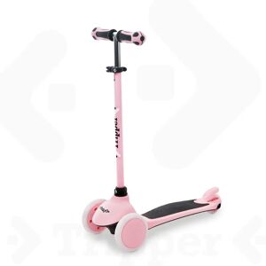 Trottinette Mondo Pink Tripper - 3 Roues, Réglable, Freins - Publicité Trottinette Mondo Pink Tripper - 3 Roues, Réglable, Freins - Publicité