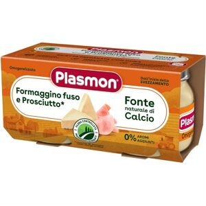Plasmon Snack Bebé - Omogeneizzato Formaggino e Prosciutto - 80g Plasmon Snack Bebé - Omogeneizzato Formaggino e Prosciutto - 80g