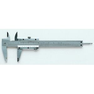 Calibrador Metrica - 100mm - 0,05mm - Acero Inoxidable - Herramienta de Medición Calibrador Metrica - 100mm - 0,05mm - Acero Inoxidable - Herramienta de Medición