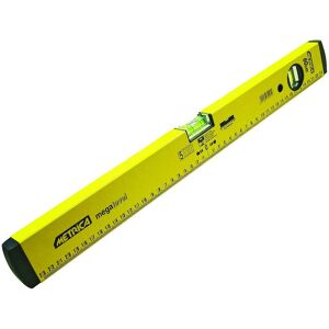 Nivel de burbuja Metrica 60 cm - Viales resistentes, garantía 5 años Nivel de burbuja Metrica 60 cm - Viales resistentes, garantía 5 años