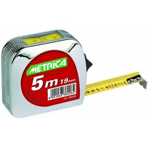 Metrica 38206 - Cinta métrica 5m, Lectura interna, 19mm - Cinta métrica Metrica 38206 - Cinta métrica 5m, Lectura interna, 19mm - Cinta métrica