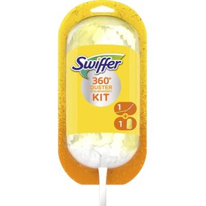 Nettoyant à poussière Swiffer - Manche ergonomique, plumeau 360°, capture poussière Nettoyant à poussière Swiffer - Manche ergonomique, plumeau 360°, capture poussière