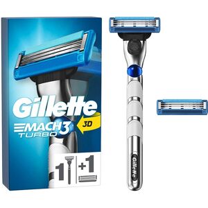 Rasoio Gillette Mach3 Turbo - Uomo, 3 Lame Rasoio Gillette Mach3 Turbo - Uomo, 3 Lame