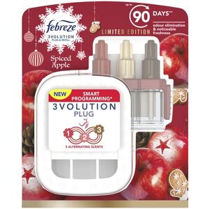 Febreze 3Volution - Air Freshener - Spiced Apple - Plug & Refill - Starter Kit - Limited Febreze 3Volution - Air Freshener - Spiced Apple - Plug & Refill - Starter Kit - Limited