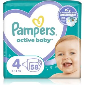Pampers Active Baby Velikost 4 Jednorázové Pleny Pampers Active Baby Velikost 4 Jednorázové Pleny