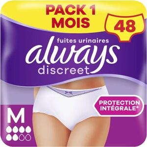 Always Discreet Pants Normal size M (4 x 12 pcs.) Always Discreet Pants Normal size M (4 x 12 pcs.)
