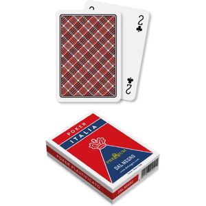 Dal Negro DNG21041 Pokerkaarten Rood - Speelkaarten Dal Negro DNG21041 Pokerkaarten Rood - Speelkaarten