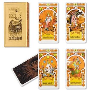 Dal Negro DNG40011 - 78 Kaarten Tarot Egypte Esoterisch - Speelkaarten Dal Negro DNG40011 - 78 Kaarten Tarot Egypte Esoterisch - Speelkaarten