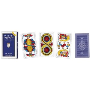 Dal Negro Model 040021 Blauwe Tarocco Piemontese Kaarten - Speelkaarten Dal Negro Model 040021 Blauwe Tarocco Piemontese Kaarten - Speelkaarten