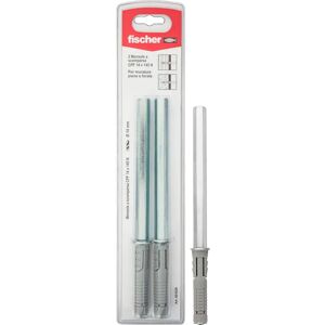 Supports d'Étagère Cachés Fischer - Profondeur 16-20cm - 2 Pièces Supports d'Étagère Cachés Fischer - Profondeur 16-20cm - 2 Pièces