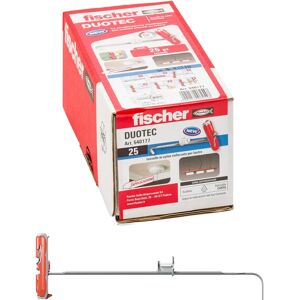 Fischer Duotec Wall Plug - Nylon, Ø 10 mm, Wall Type Fischer Duotec Wall Plug - Nylon, Ø 10 mm, Wall Type