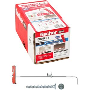 Fischer Duotec 10 S Anclaje de nylon para cargas altas - Pared de cartón Fischer Duotec 10 S Anclaje de nylon para cargas altas - Pared de cartón