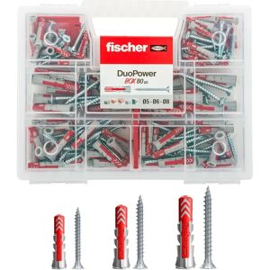 Fischer Duopower Universeel Pluggenpakket - Pluggen, Schroeven Fischer Duopower Universeel Pluggenpakket - Pluggen, Schroeven