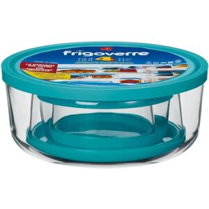 Bormioli Rocco - Set di 4 contenitori rotondi in vetro - Microonde Bormioli Rocco - Set di 4 contenitori rotondi in vetro - Microonde
