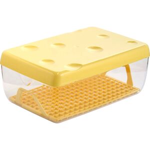 Snips 021396 Pojemnik na żywność - Prostokątny Klosz - 3 L - Przezroczysty, Żółty Snips 021396 Pojemnik na żywność - Prostokątny Klosz - 3 L - Przezroczysty, Żółty