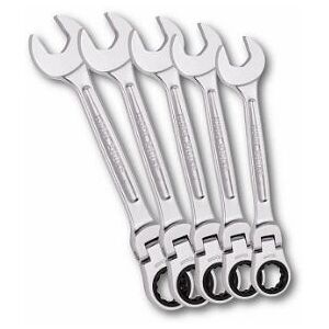 Usag 285 KF/SE5 Set of 5 Ratchet Combination Wrenches Usag 285 KF/SE5 Set of 5 Ratchet Combination Wrenches