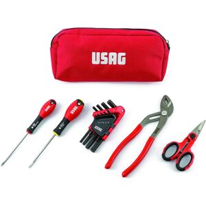 Valigia Attrezzi Usag U00070053 - Cacciaviti, Chiavi, Pinze Valigia Attrezzi Usag U00070053 - Cacciaviti, Chiavi, Pinze