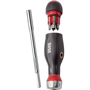 USAG 333 K/SH8 - CombDrive 3 Funzioni - Set cacciaviti USAG 333 K/SH8 - CombDrive 3 Funzioni - Set cacciaviti