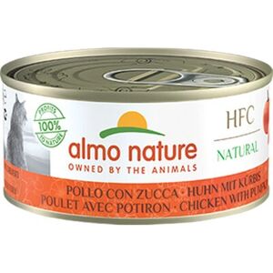 Almo Nature HFC Natural Kip Pompoen Kattenvoer - 150g Almo Nature HFC Natural Kip Pompoen Kattenvoer - 150g