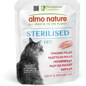 Almo Nature Cat Sterilised HFC Broth-Prepared Chicken 50g Almo Nature Cat Sterilised HFC Broth-Prepared Chicken 50g