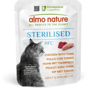 Almo Nature HFC Sterilised Chicken Tuna Wet Food - Cat Almo Nature HFC Sterilised Chicken Tuna Wet Food - Cat