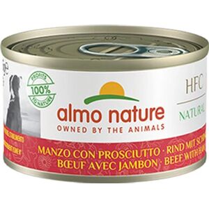 Almo Nature - Nourriture humide Bœuf & Jambon pour chiens 95g - Repas humide complet - Publicité Almo Nature - Nourriture humide Bœuf & Jambon pour chiens 95g - Repas humide complet - Publicité