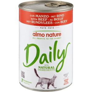 Almo Nature Daily Nourriture Humide pour Chats - Bœuf & Volaille 400g Almo Nature Daily Nourriture Humide pour Chats - Bœuf & Volaille 400g