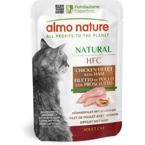 Almo Nature Kattenvoer - 55g Pack - Natuurlijk, Haarbal Verlichting Almo Nature Kattenvoer - 55g Pack - Natuurlijk, Haarbal Verlichting