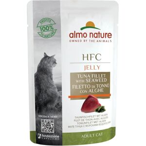 Almo Nature HFC Jelly wet cat food tuna fillet with seaweed 55g Almo Nature HFC Jelly wet cat food tuna fillet with seaweed 55g