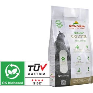 Almo Nature Cat Litter - Biodegradable, Clumping, 2.27kg Almo Nature Cat Litter - Biodegradable, Clumping, 2.27kg