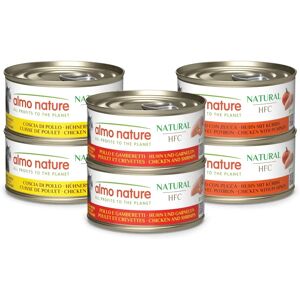 Almo Nature Natural Nourriture Humide pour Chat 24x70g - Mélange Poulet Almo Nature Natural Nourriture Humide pour Chat 24x70g - Mélange Poulet