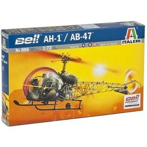 Italeri AB-47 Lightcopter - Escala 1:72 - Maqueta de avión Italeri AB-47 Lightcopter - Escala 1:72 - Maqueta de avión