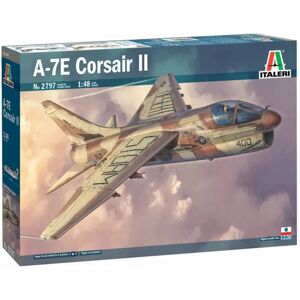 Italeri A-7E Corsair II Model Kit - 1:48 Scale, 4 Markings, US Navy Italeri A-7E Corsair II Model Kit - 1:48 Scale, 4 Markings, US Navy